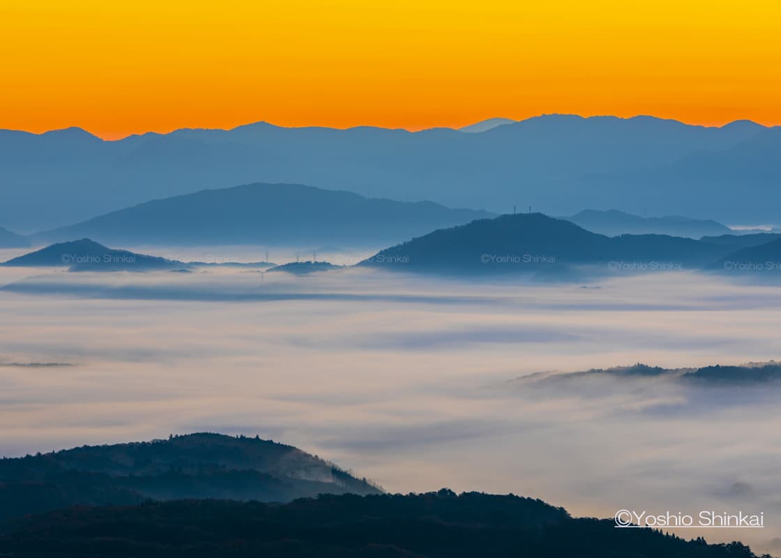蒜山高原の朝