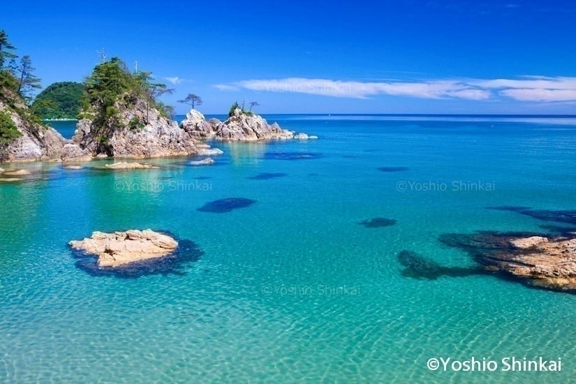 夏の浦富海岸
