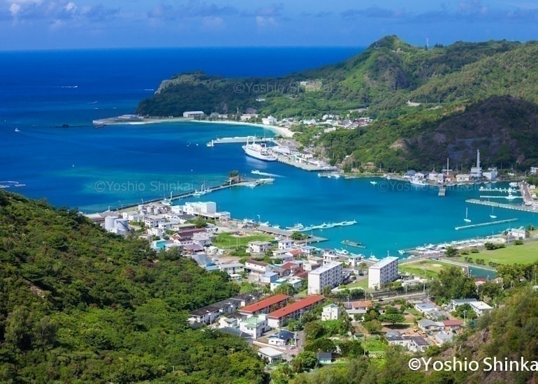 大村湾を望む